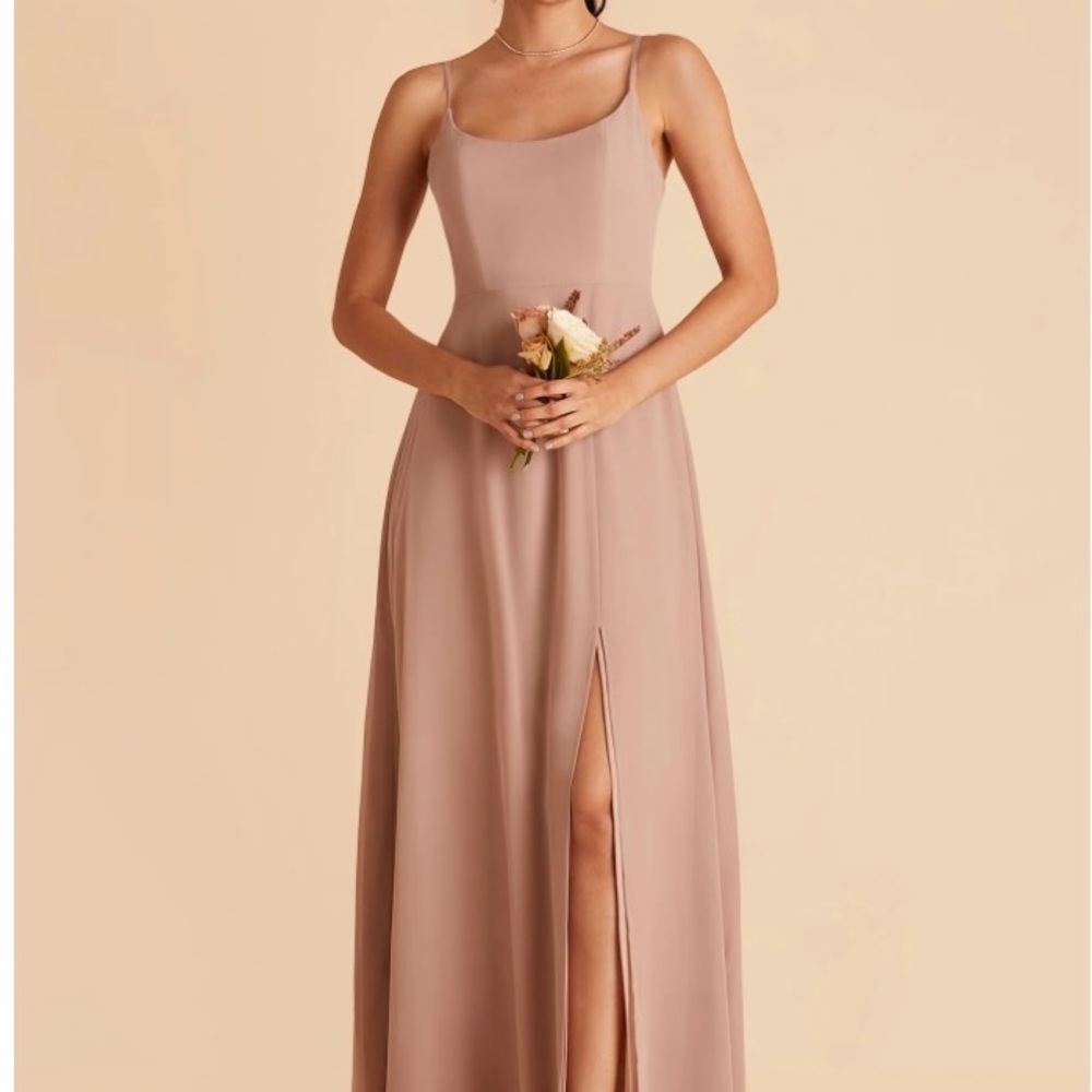 Birdy Grey Women's Taupe Chiffon Dress